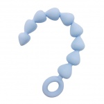 SexShop - Kulki analne silikonowe - Sex in the Shower Blue Silicone Anal Beads  - online