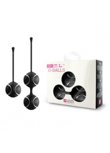SexShop - Kulki orgazmowe LoversPremium - O-Balls Set 2 zestawy czarny - online