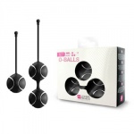 SexShop - Kulki orgazmowe LoversPremium - O-Balls Set 2 zestawy czarny - online