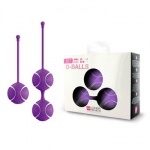 SexShop - Kulki orgazmowe LoversPremium - O-Balls Set 2 zestawy fioletowy - online