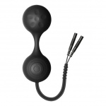 SexShop - Kulki waginalne do elektrostymulacji - ElectraStim Lula Silicone Noir Kegel Excersisor  - online