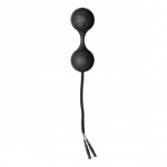 SexShop - Kulki waginalne do elektrostymulacji - ElectraStim Lula Silicone Noir Kegel Excersisor  - online