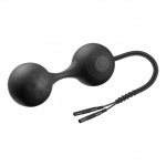 SexShop - Kulki waginalne do elektrostymulacji - ElectraStim Lula Silicone Noir Kegel Excersisor  - online