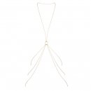 Sexshop - Bijoux Indiscrets Magnifique 8 Body Chain Złoty - Łańcuszek ozdobny - online