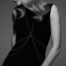 Sexshop - Bijoux Indiscrets Magnifique 8 Body Chain Srebrny - Łańcuszek ozdobny - online