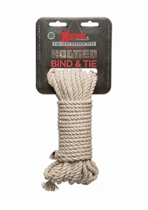 Lina Do Wiązania - Konopna 2404-20-CD - Hogtied - Bind & Tie - 6mm Hemp Bondage Rope - 9 metrów