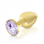 SexShop - Luksusowe złote plugi analne - Rianne S Booty Plug Luxury Set 2x Gold  - online