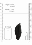 Luksusowy MASAŻER ŁECHTACZKI Minu - Minu - Lay On Vibrator - Black