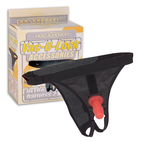 SexShop - Majtki do penisów strap-on - Vac-U-Lock Ultra Harness 2 & Plug  - online