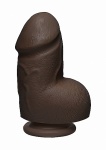 Mały grube Realistyczne Dildo 1705-78-CD - Fat D - 6 Inch with Balls - FIRMSKYN - Chocolate