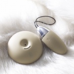 SexShop - Masażer i jajeczko z pilotem - Svakom Luna Selene Vibrating Bullet Khaki - online