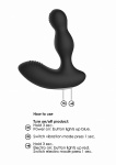 Masażer prostaty EKEKTROSTYMULACJA wibrujący - Electro Shock - Prostate Massager - Black