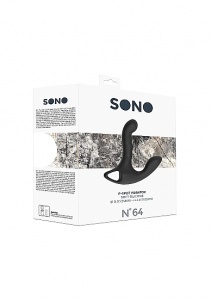 MASAŻER PROSTATY No. 64  - No. 64 - P-Spot Vibrator - Black