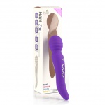 SexShop - Masażer wibrator - Maia Toys Twistty Rechargable Dual Wand Purple  - online