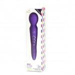 SexShop - Masażer wibrator - Maia Toys Twistty Rechargable Dual Wand Purple  - online