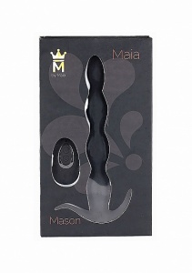 Mason - wibrator analny 15 trybów pracy - czarny MA109 - Mason - Black