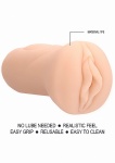 MASTURBATOR cipka NAWILŻONA gotowa do działania - Self Lubrication Masturbator Vaginal - Flesh