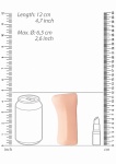 MASTURBATOR pupa NAWILŻONA gotowa do działania - Self Lubrication Masturbator Anal - Flesh