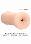 MASTURBATOR pupa NAWILŻONA gotowa do działania - Self Lubrication Masturbator Anal - Flesh