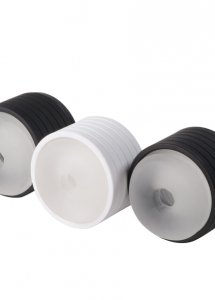 Sexshop - Bold Triple Masturbator Black  - Masturbator składany trzyczęściowy - online