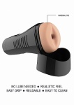 MASTURBATOR tyłek NAWILŻONY gotowy do działania- Self Lubrication Easy Grip Masturbator XL Anal - Flesh
