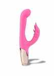Maui - Wibrator typu króliczek ze stymulatorem łechtaczki, 2 silniki - różowy MA2001-LF - Maui - Pink