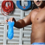 SexShop - Nakładka do masturbacji - Perfect Fit The Boss Stroker Blue  - online