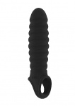 NAKŁADKA NA PENISA No.32 - No.32 - Stretchy Penis Extension - Black