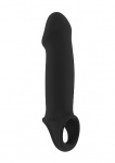 NAKŁADKA NA PENISA No.33 - No.33 - Stretchy Penis Extension - Black