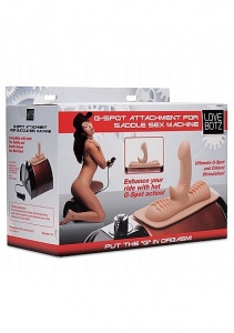 Nakładka Punkt-G do siodła - cielista AF580 - G-Spot Attachment for Saddle Sex Machine - Flesh