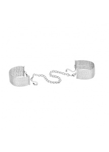 SexShop - Niezwykła ozdoba kajdanki jak biżuteria - Bijoux Indiscrets Magnifique Handcuffs Srebrny - online
