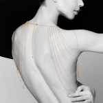 SexShop - Niezwykła ozdoba naramienniki z łańcuszków - Bijoux Indiscrets Magnifique Shoulder Jewelry Złoty - online