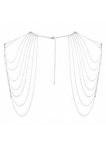 SexShop - Niezwykła ozdoba naramienniki z łańcuszków - Bijoux Indiscrets Magnifique Shoulder Jewelry Srebrny - online