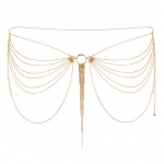 SexShop - Niezwykła ozdoba pas z łańcuszków - Bijoux Indiscrets Magnifique Waist Jewelry Złoty - online