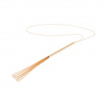 SexShop - Niezwykła ozdoba wisiorek pejcz - Bijoux Indiscrets Magnifique Whip Necklace Złoty - online