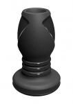 NOWOCZESNA ZATYCZKA ANALNA Z TUNELEM CZARNA 0103-54-BX - The Stretch - Medium - Black