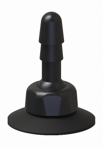 Obrotowa Wtyczka Do Dilda 360° - 1010-18-BX - Deluxe 360° Swivel Suction Cup Plug - Black 
