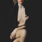 SexShop - Obroża z łańcuszkami - Bijoux Indiscrets Magnifique Collar Srebrny - online