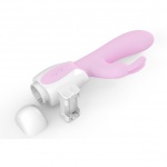 SexShop - Perfekcyjny wibrator ze stymulatorem - ZINI Perfect Rabbit Pure  - online