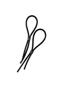 SexShop - Pętla na penisa i jądra do elektroseksu - ElectraStim Rubber Adj. Cock and Scrotal Loops - online