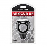 SexShop - Pierścień na penisa - Perfect Fit Armour Up Sport  czarny - online