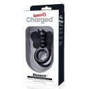 Sexshop - The Screaming O- Charged Monarch Wearable Butterfly Vibe  Czarny - Pierścień wibrujący motylek na penisa - online