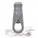 Sexshop - The Screaming O Charged Oyeah Plus Ring  Szary - Pierścień wibrujący na penisa - online