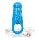 Sexshop - The Screaming O Charged Oyeah Plus Ring  Niebieski - Pierścień wibrujący na penisa - online