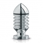 SexShop - Bipolarny Plug analny elektroseks z aluminium medycznego - Mystim Hector Helix Buttplug rozmiar L  - online