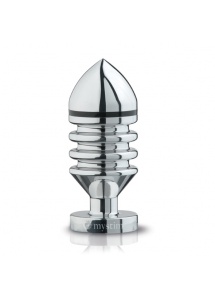 SexShop - Bipolarny Plug analny elektroseks z aluminium medycznego - Mystim Hector Helix Buttplug rozmiar S  - online