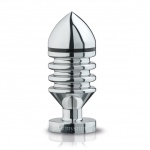 SexShop - Bipolarny Plug analny elektroseks z aluminium medycznego - Mystim Hector Helix Buttplug rozmiar S  - online