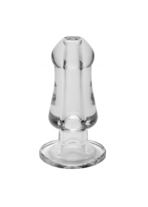 SexShop - Plug analny - Perfect Fit The Rook Plug Clear przezroczysty - online