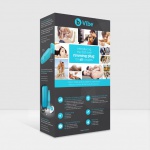 SexShop - Plug analny rotujący i wibrujący sterowany zdalnie - Bvibe Rimming Remote Control Plug  Niebieski - online