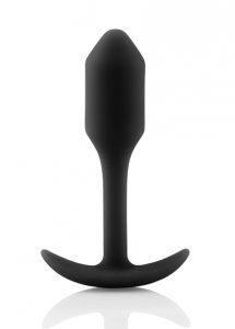 Sexshop - B-Vibe Snug Plug 1 Czarny - Plug analny z obciążnikiem - online